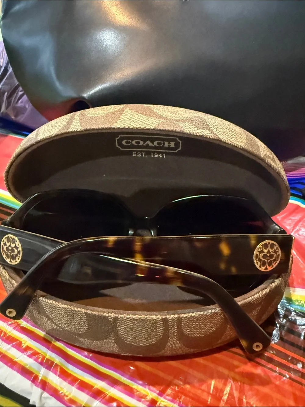 Coach Sunglasses- Dark Tortoise